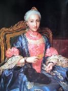 Anton Raphael Mengs Portrait of Infanta Maria Josefa oil painting on canvas